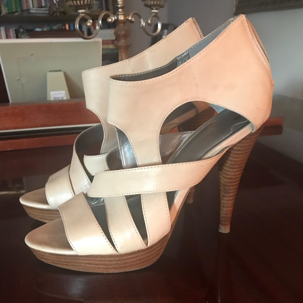 Leather Stiletto Pumps